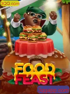 FoodFeast: Mergulhe na aventura saborosa do novo jogo do 3QQ.com